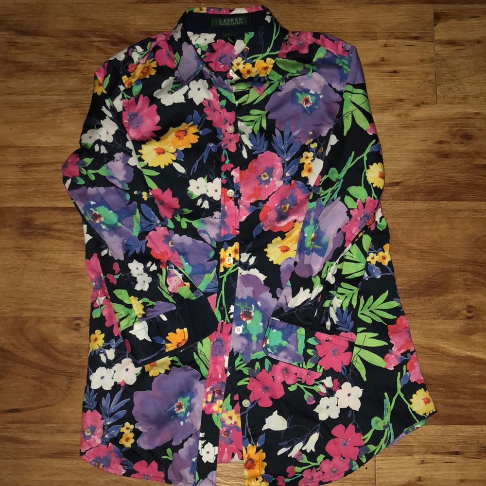 Ralph Lauren Floral Blouse